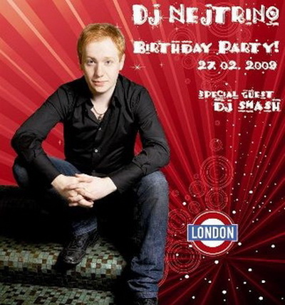 Club LONDON: Happy Birthday Dj Nejtrino - mixed by dj Nejtrino