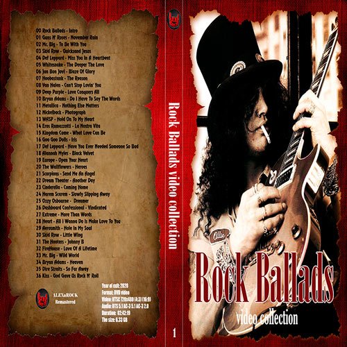 VA-Rock Ballads Video Collection Part 1 (2020)