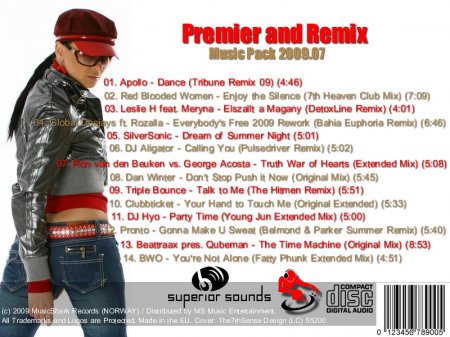 VA-Premier and Remix Music Pack 2009 Vol.07