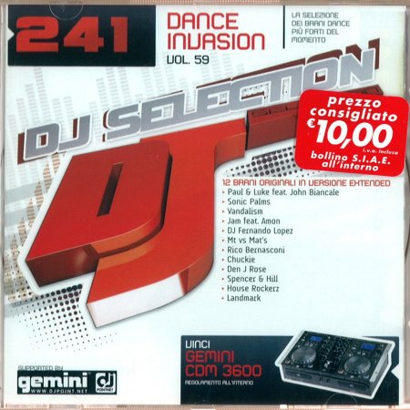 DJ Selection Vol.241 Dance Invasion Part 59 (2009)