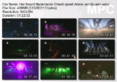 Armin van Buuren and Hans Leenders with Noord Nederlands Orkest - Classical Interpretations (VIDEO)