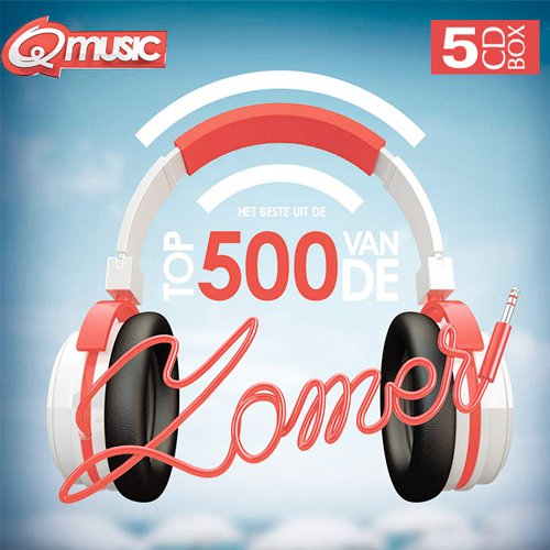 VA-Q-Music - Top 500 Van De Zomer (5 CD) (2015)