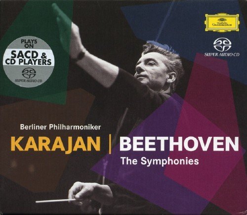 Herbert von Karajan & Berlin Philharmonic Orchestra - L.V. Beethoven "The Symphonies" (6CD - Full Collection) MP3 (1963/2003)