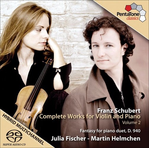 Julia Fischer / Martin Helmchen - Schubert: Complete Works for Violin and Piano, Vol.2 (PentaTone, 2010) [HD Tracks]
