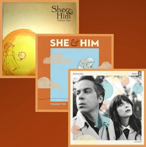 She & Him - Volume 1-3 (2008-2013)