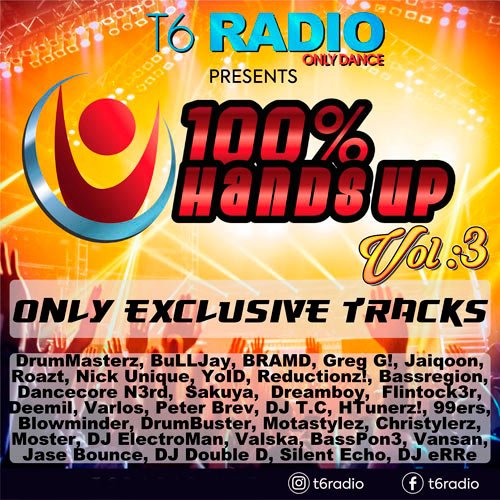 VA-T6 Radio Presents 100% Hands Up Vol.3 (2019)