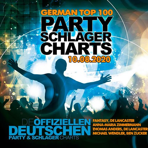 VA-German Top 100 Party Schlager Charts 10.08.2020 (2020)